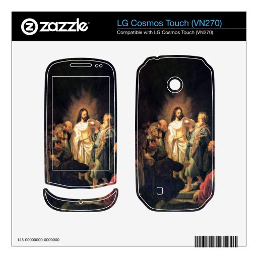 El Thomas unbelieving de Rembrandt Skins Para LG Cosmos Touch