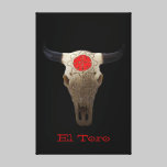 El Toro 36 x 24 Stretched Canvas Print canvas prints
