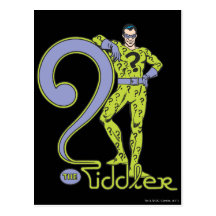 El verde de Riddler y del logotipo Postal