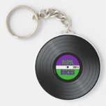 El vinilo oscila LP Llavero