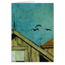El volar encima tarjetas
