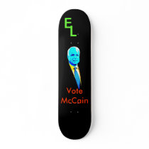 EL Vote For McCain Deck skateboards