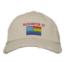 El Washington DC celebra la gorra de béisbol de la