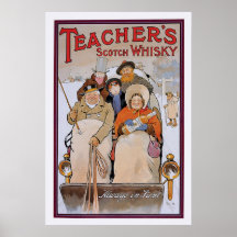 El whisky escocés del profesor posters