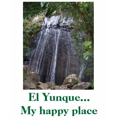 El Yunque...My happy place T Shirt by Lunaelan