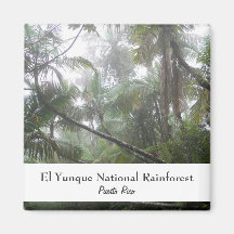 El Yunque, Puerto Rico Magnets