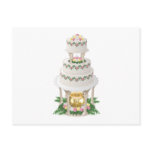 Elaborate Wedding Cake with Fountain