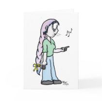 Elain copy greeting card