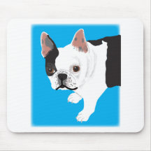 elaine scharnitzky's Boston Terrier Toby Mousepads
