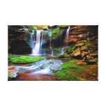 Elakala Waterfall Stretched Canvas Print