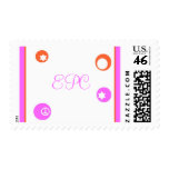 Elana Pearl Bat Mitzvah Invitation Postage Pink
