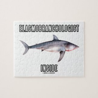 Elasmobranchologist Inside (Great White Shark) Puzzle