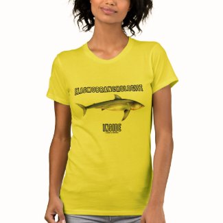 Elasmobranchologist Inside (Great White Shark) T-shirt
