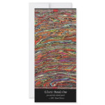 Elastic Bands Custom Rack Cards