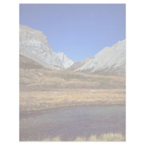 Elbow Pass in the Rocky Mountains, Alberta, Canada Letterhead Template