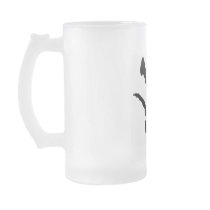 Elbow Stand Frosted Mug by Kidd_Ikarus Elbow Stand Frosted Mug