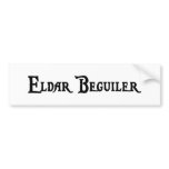 Eldar Beguiler Bumper Sticker