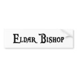 Eldar Bishop Bumper Sticker