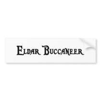 Eldar Buccaneer Bumper Sticker