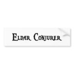 Eldar Conjurer Bumper Sticker