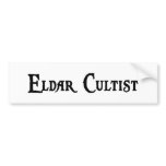 Eldar Cultist Sticker Bumper Stickers