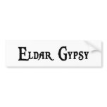 Eldar Gypsy Sticker Bumper Stickers