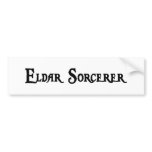 Eldar Sorcerer Bumper Sticker