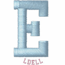 "Eldell" embroidered Girls Lined Hoodie embroidered shirts by JonnyEcho "Eldell" embroidered Girls Lined Hoodie embroidered shirts