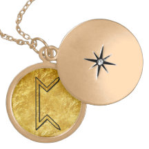 Elder Futhark Neclace "Pertho" Necklace