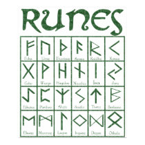 Elder Futhark Runes posters