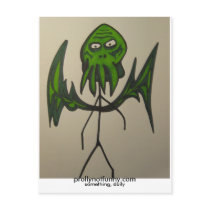 elder god postcard