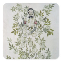 Elder Tree Mother' Square Stickers
