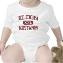 Eldon - Mustangs - High School - Eldon Missouri t-shirts