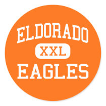 Eldorado - Eagles - High - Albuquerque New Mexico Round Sticker