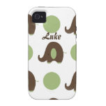 Ele n Friends Elephant iPhone 4 Case-Mate