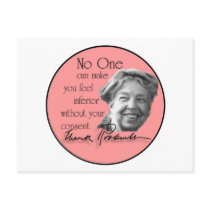 Eleanor Roosevelt - First Lady of the World Post Card