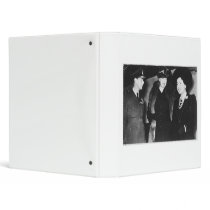 Eleanor Roosevelt King George VI Queen Elizabeth Vinyl Binder