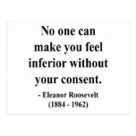 Eleanor Roosevelt Quote 1a Post Card