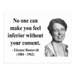 Eleanor Roosevelt Quote 1b Post Card