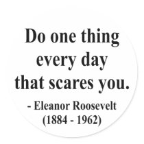 Eleanor Roosevelt Quote 2a stickers
