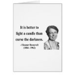 Eleanor Roosevelt Quote 3b Greeting Card