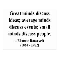 Eleanor Roosevelt Quote 5a postcards