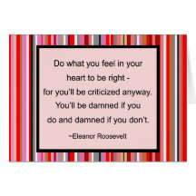 Eleanor Roosevelt Quote Card