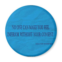 Eleanor Roosevelt Quote Magnet