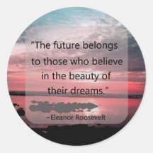 Eleanor Roosevelt Quote Stickers