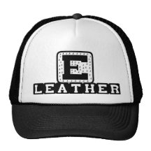 E'Leather cap Hats