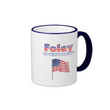 Elecciones patrióticas de la bandera americana 201 tazas de café