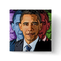Elect Barack Obama For President Button