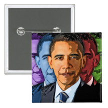 Elect Barack Obama For President Button