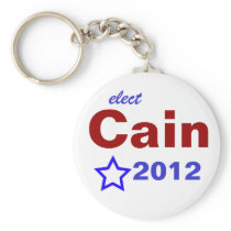 Elect Cain 2012 keychains